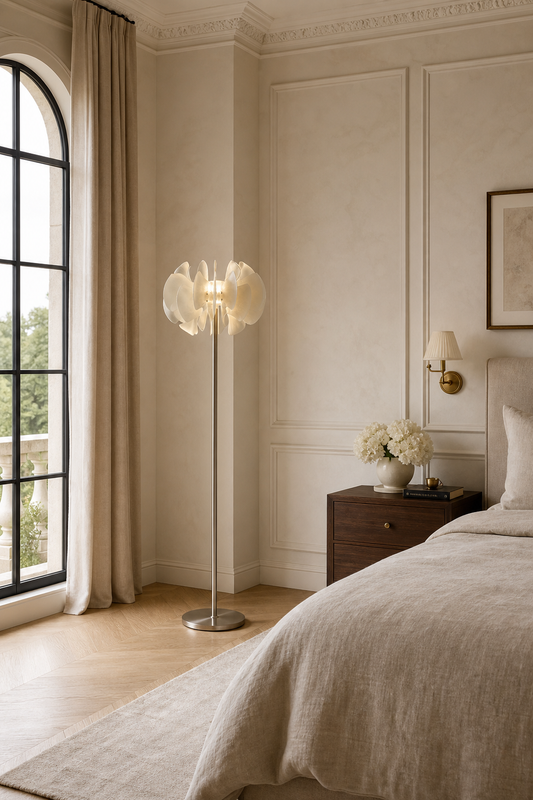 Petalisse Ceramic Petal Floor Lamp
