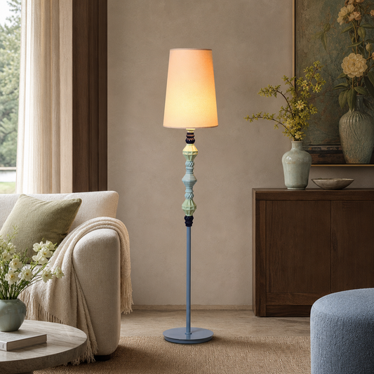 
Pastel Colorful Ceramic Floor Lamp
