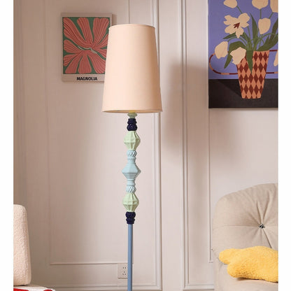 Pastel Colorful Ceramic Floor Lamp