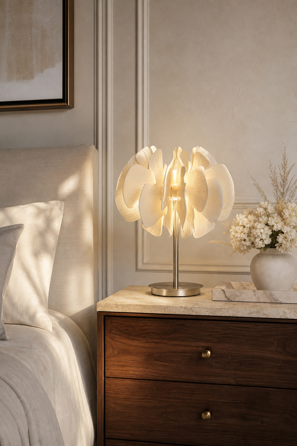 
Petalisse Ceramic Petal Table Lamp