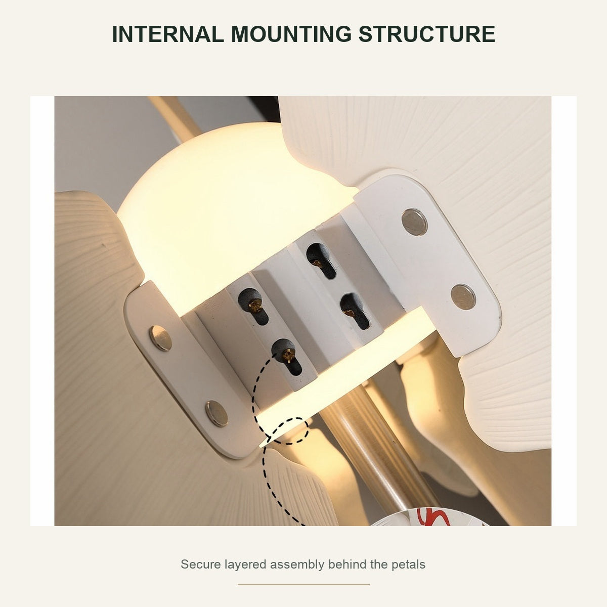 
Petalisse Ceramic Petal Table Lamp
