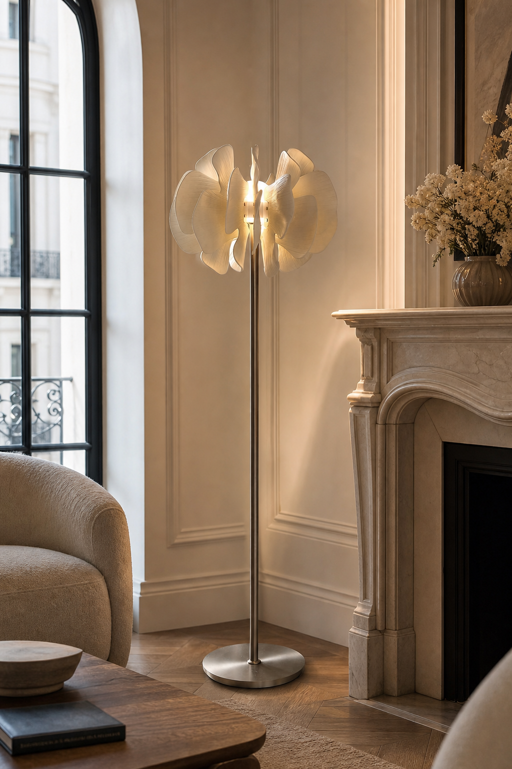 
Petalisse Ceramic Petal Floor Lamp