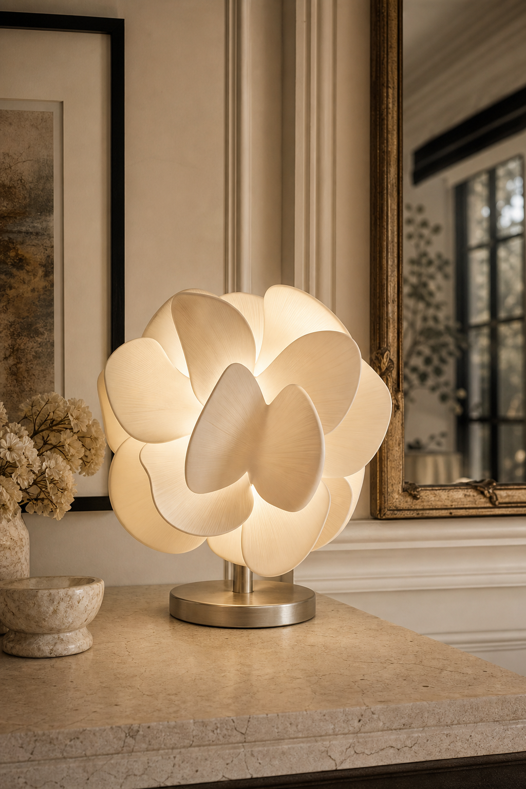 
Petalisse Ceramic Petal Table Lamp